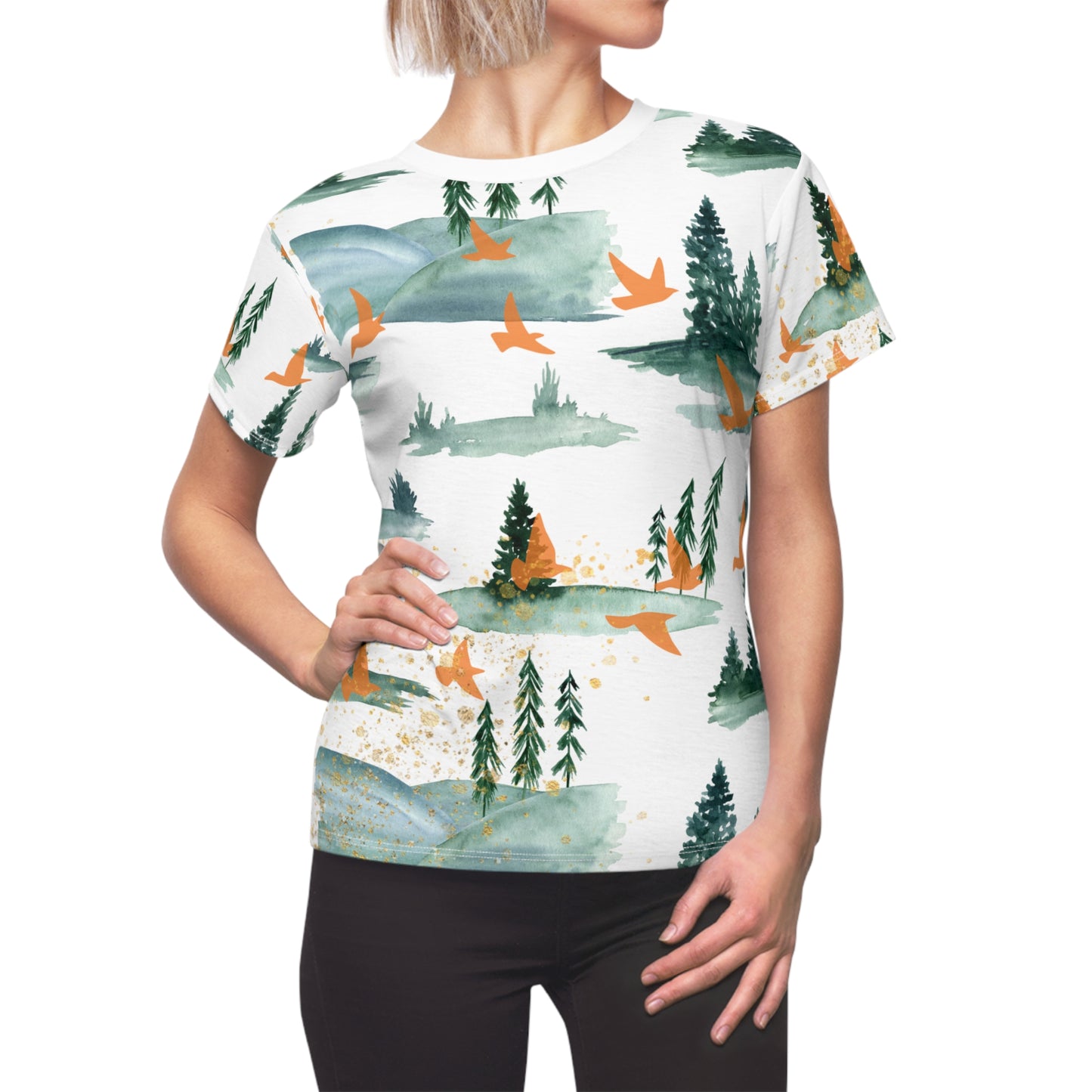 Abstract Style Nature Tee