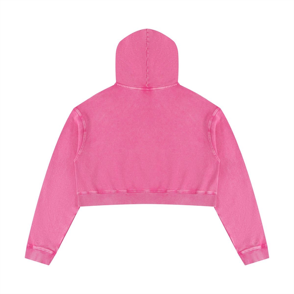 Trail Fit Essentials Vintage Wash Cropped Hoodie | Women's Heavyweight Cotton Pullover