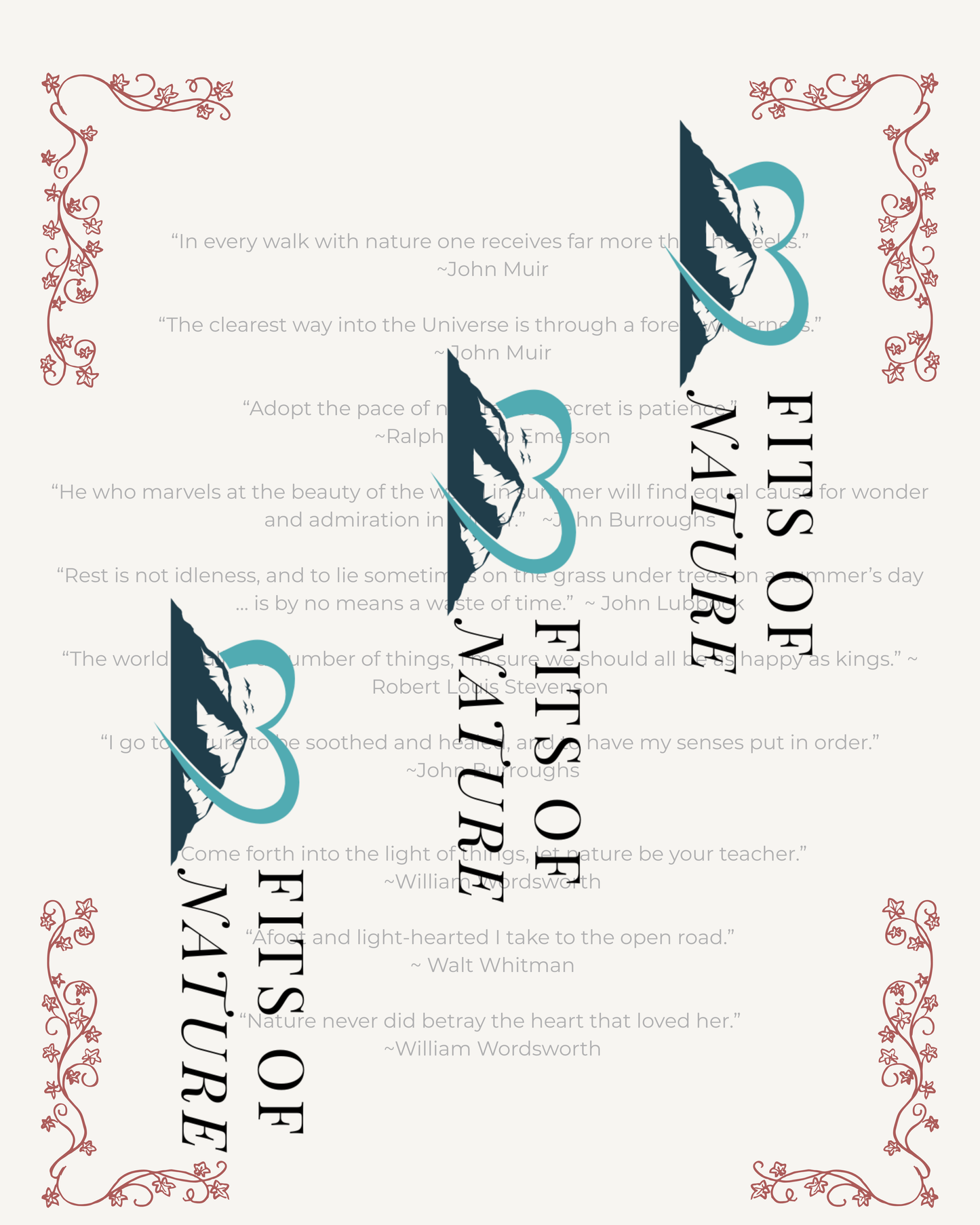 10 Inspirational Quotes 2 Page Printable Quote Set
