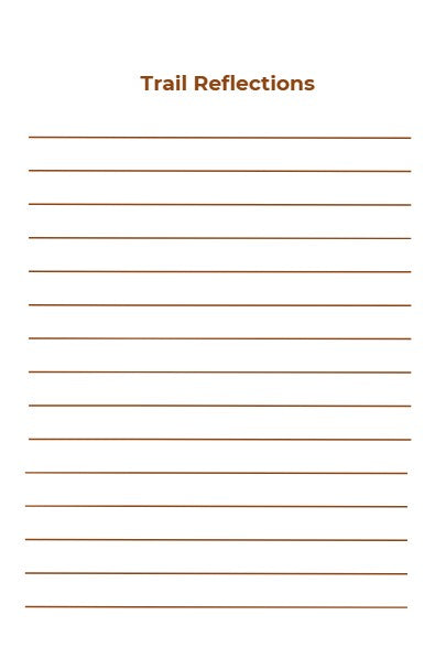 Hiking Journal & Log Book