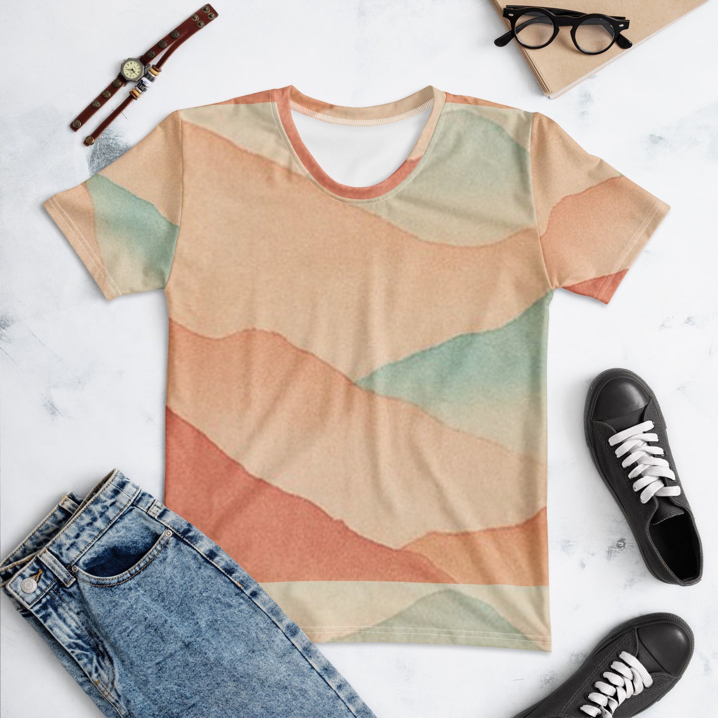 Mountains All Over Print