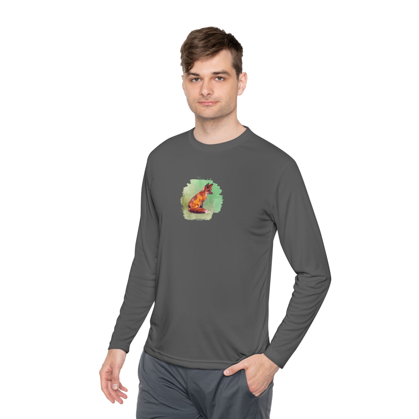 Fun & Foxy Long Sleeve Tee for Nature Lovers