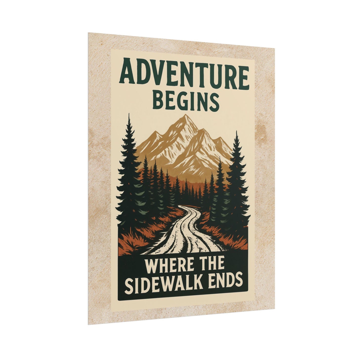 Adventure Begins Poster