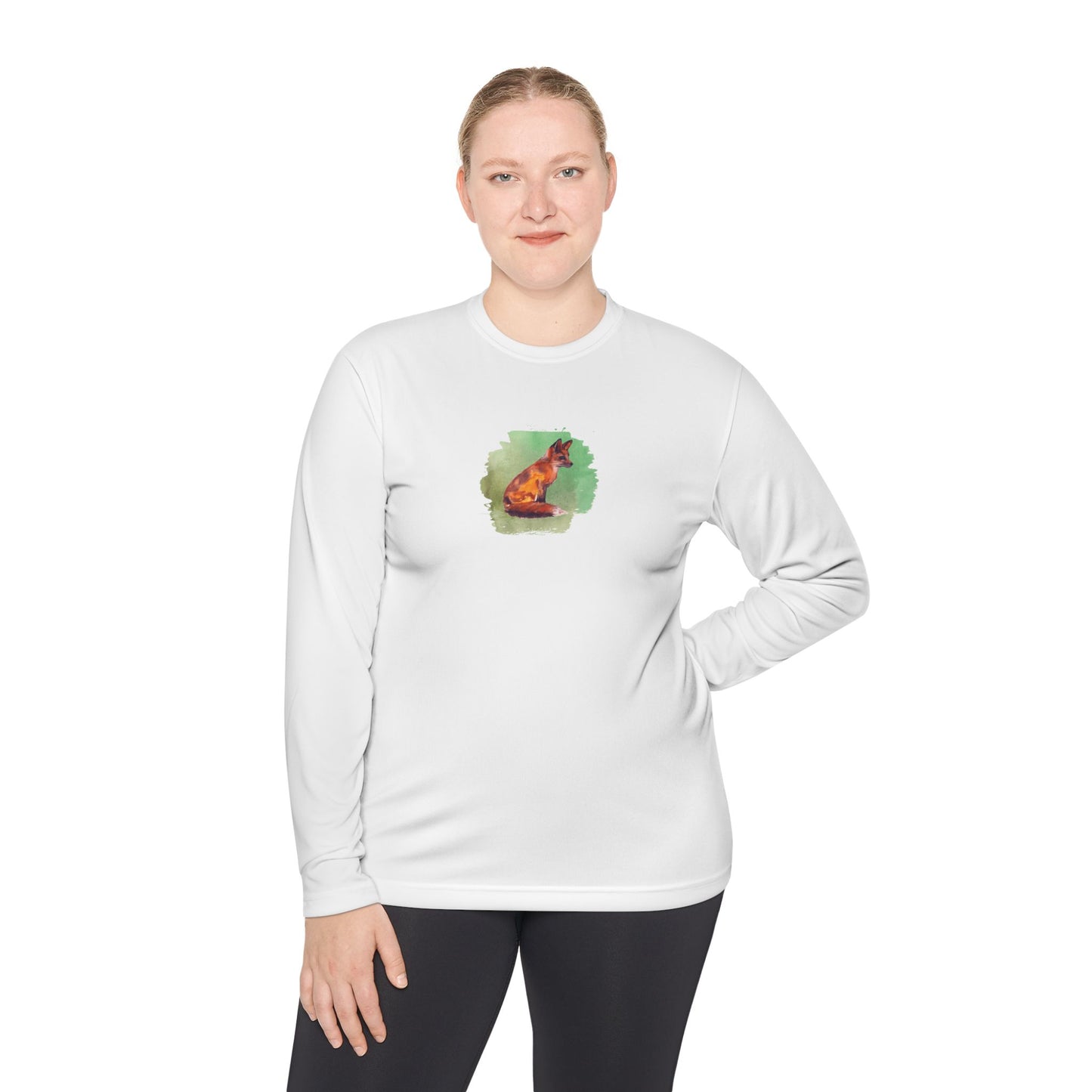 Fun & Foxy Long Sleeve Tee for Nature Lovers