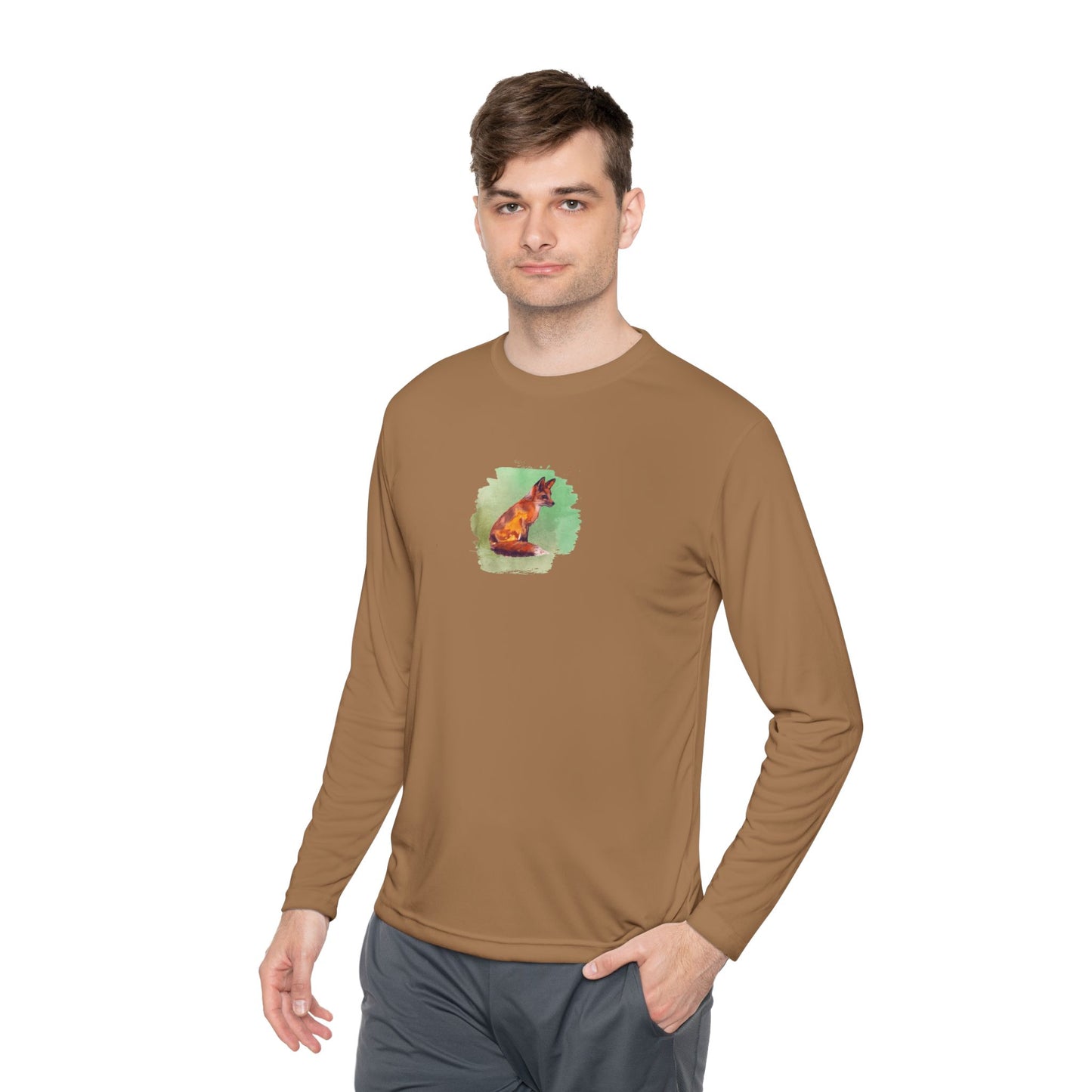 Fun & Foxy Long Sleeve Tee for Nature Lovers