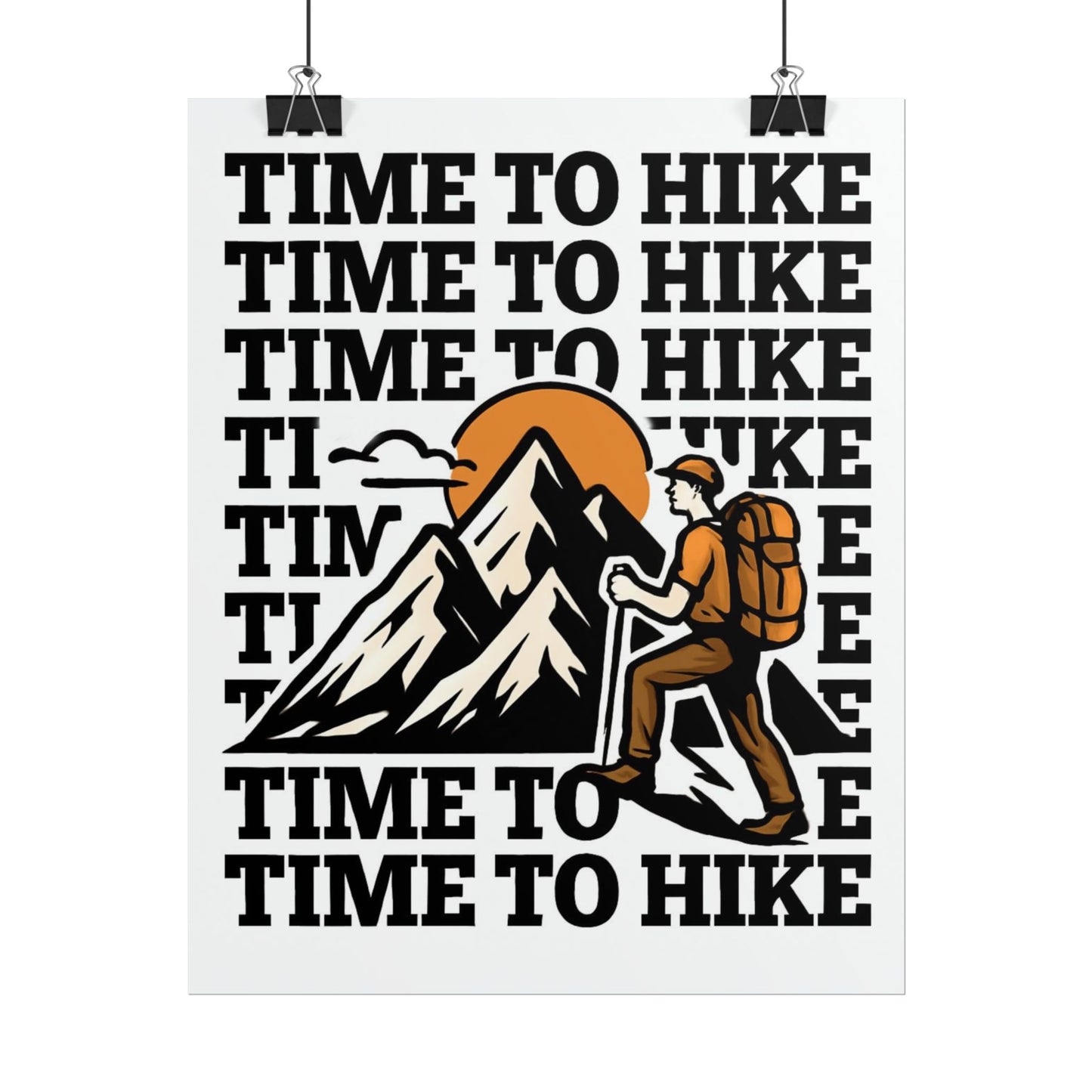 Time to Hike Poster