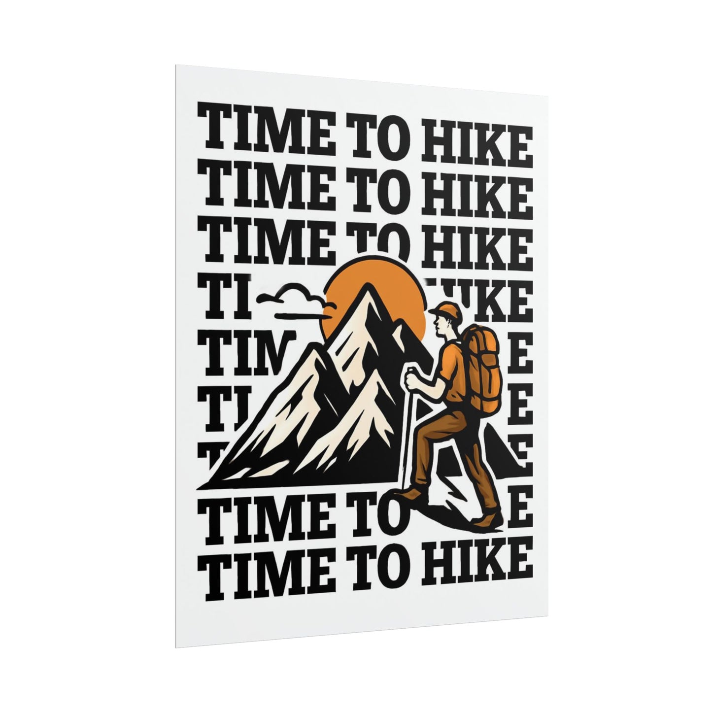Time to Hike Poster