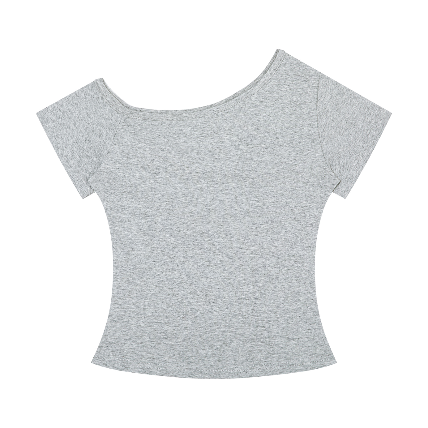 Trail Fit Essential Off-the-Shoulder Tee | Women's Ribbed Everyday Top