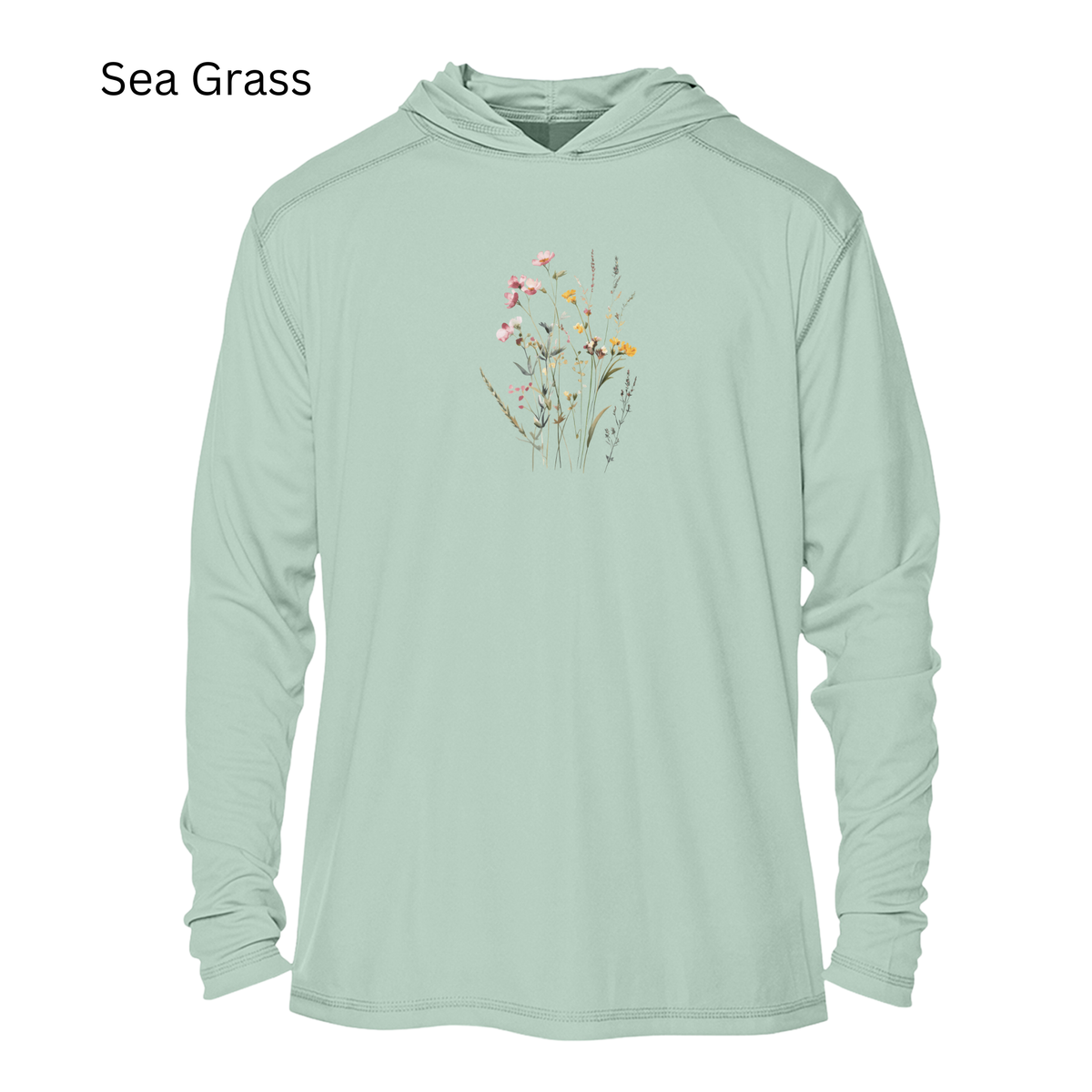 Wildflower UPF 50+ Sun Hoodie | Womens Hiking Outdoor Long Sleeve