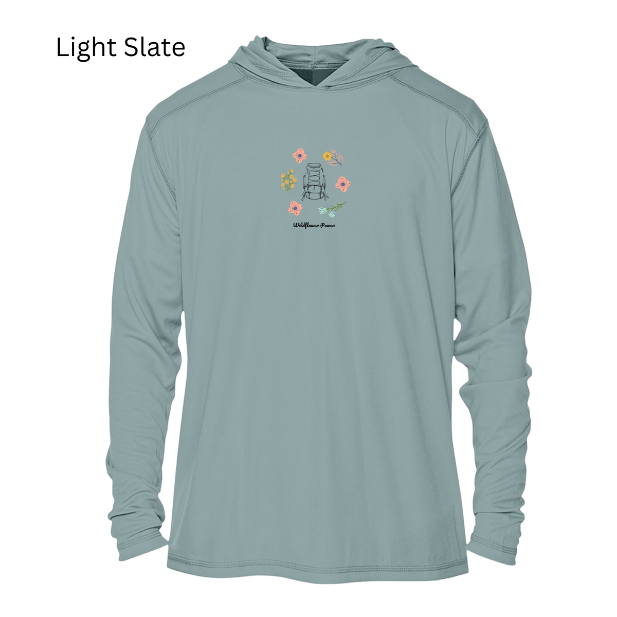 Wildflower Power Outdoor Womens UPF Hoodie