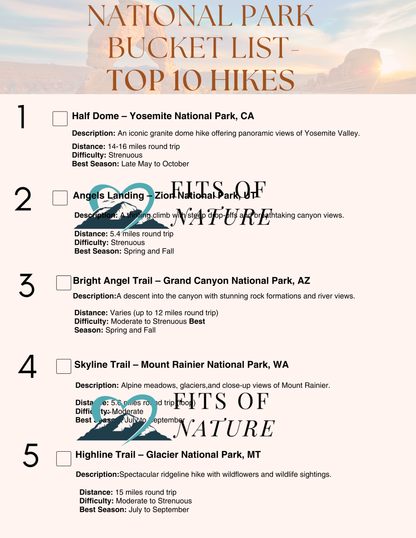Download-Top 10 National Park Bucket List