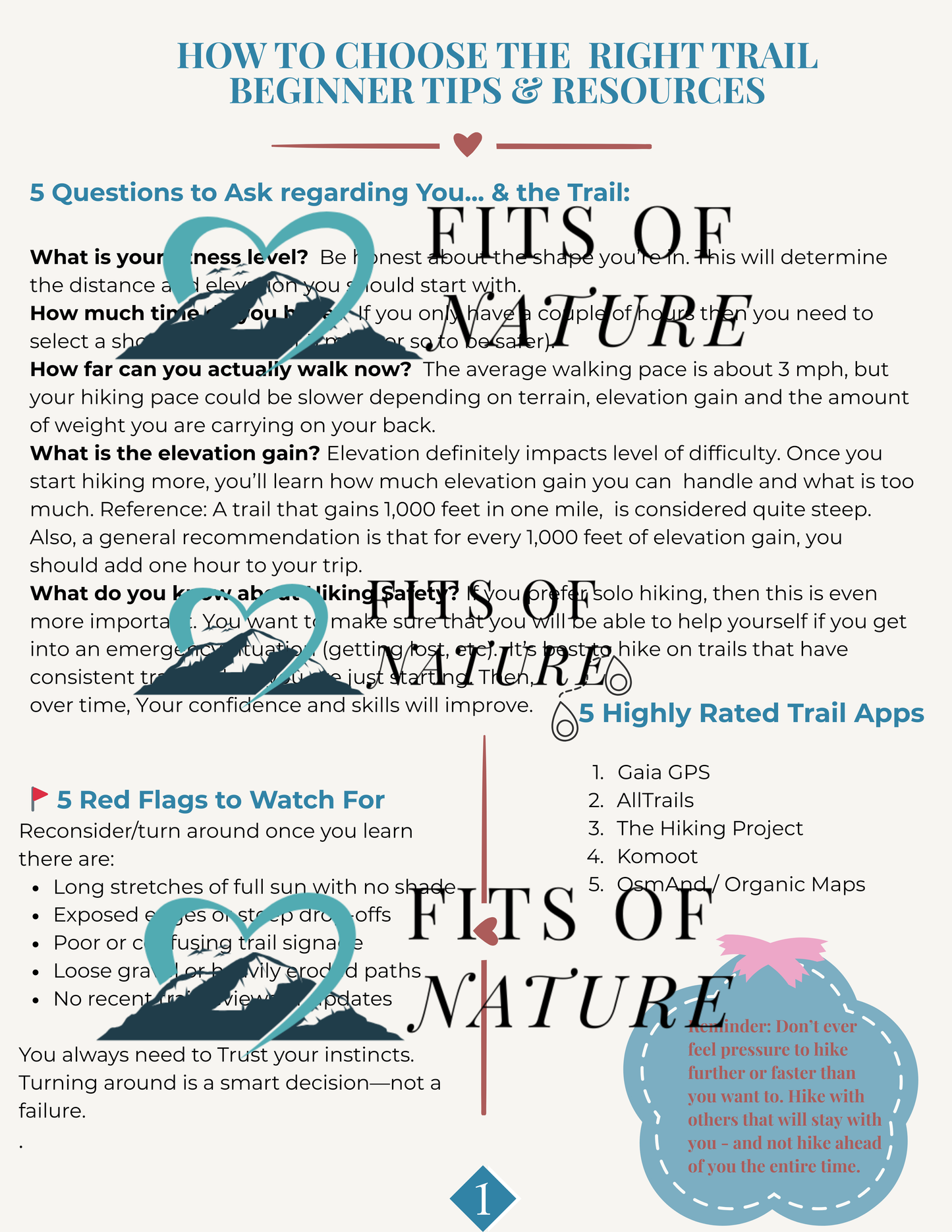 How to Choose the Right Trail-for Beginner Hikers
