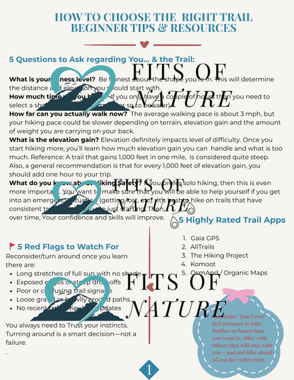 How to Choose the Right Trail-for Beginner Hikers