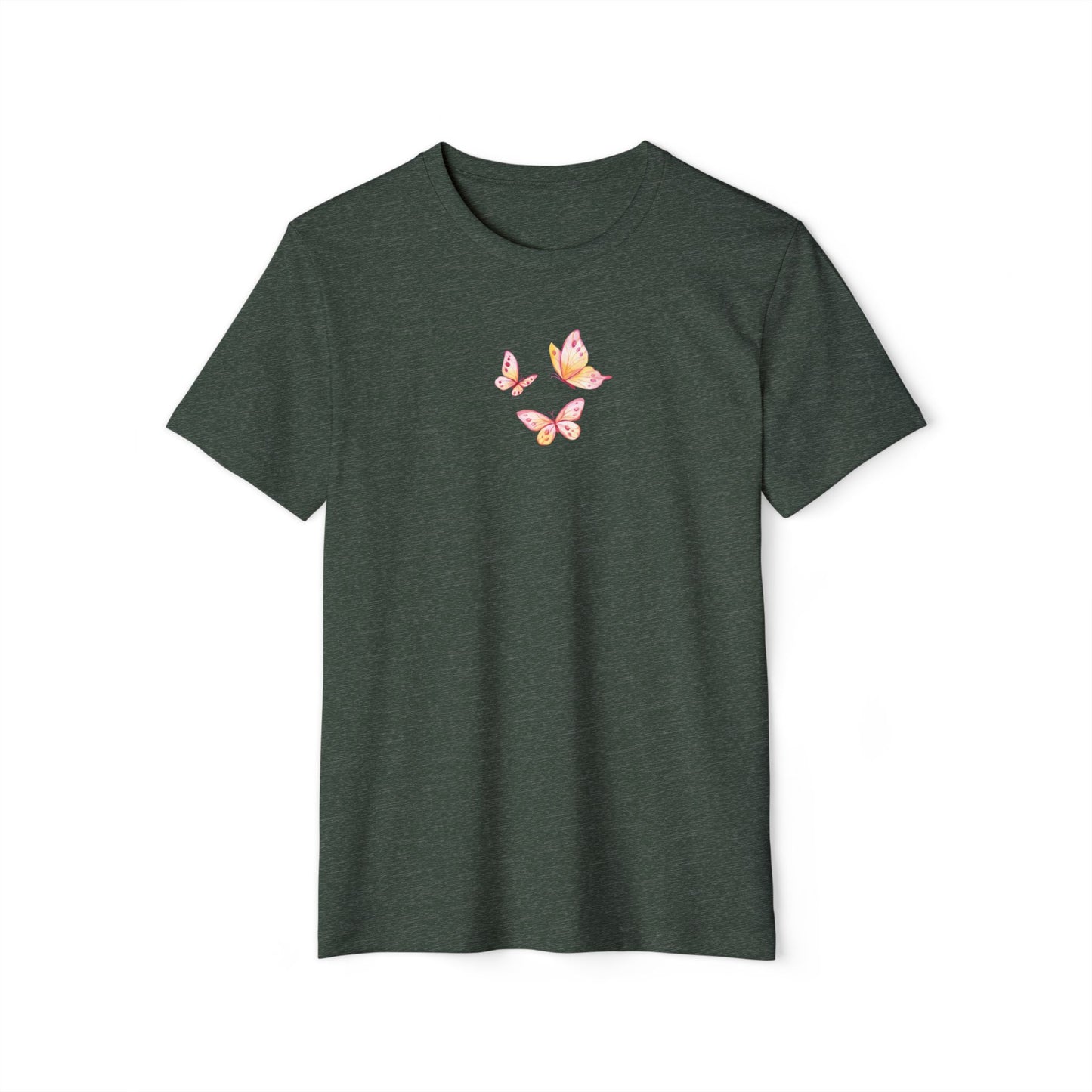 Butterfly Trio- Womens Organic Cotton T-Shirt