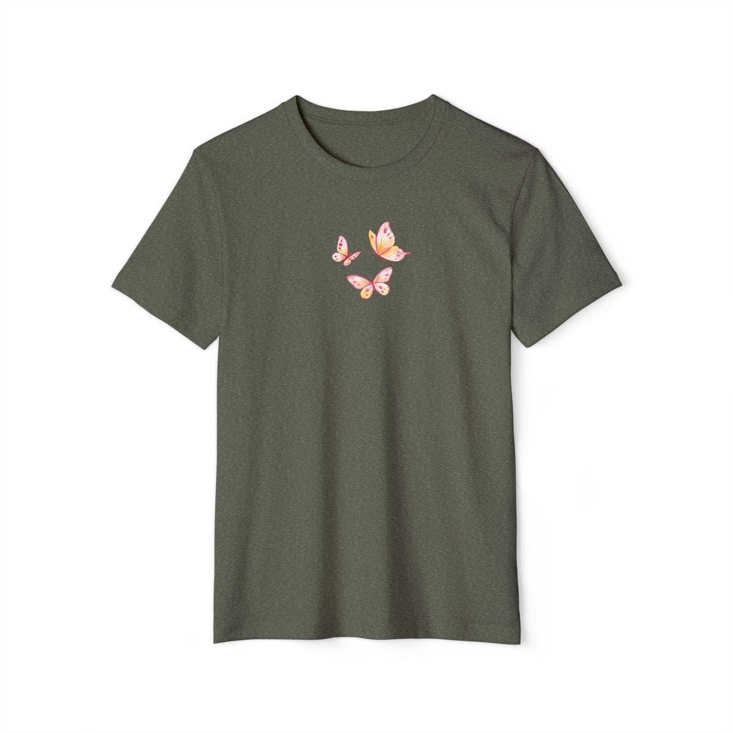 Butterfly Trio- Womens Organic Cotton T-Shirt