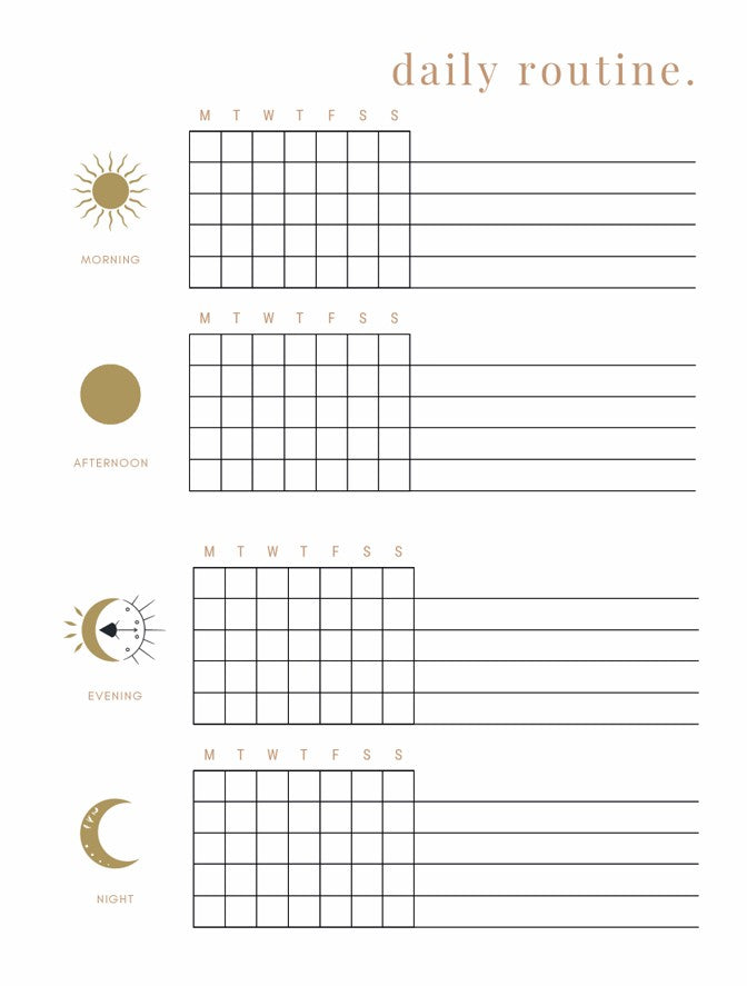 Printable-Health & Wellness Planning Workbook