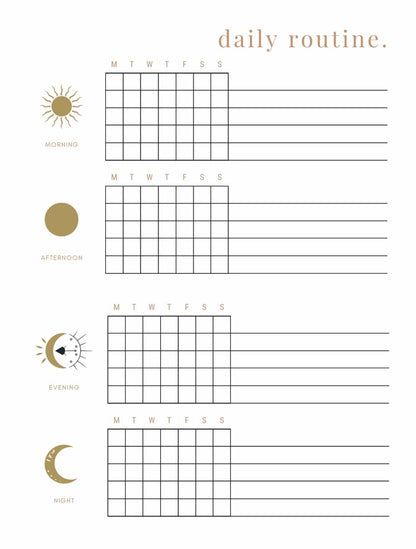 Printable-Health & Wellness Planning Workbook