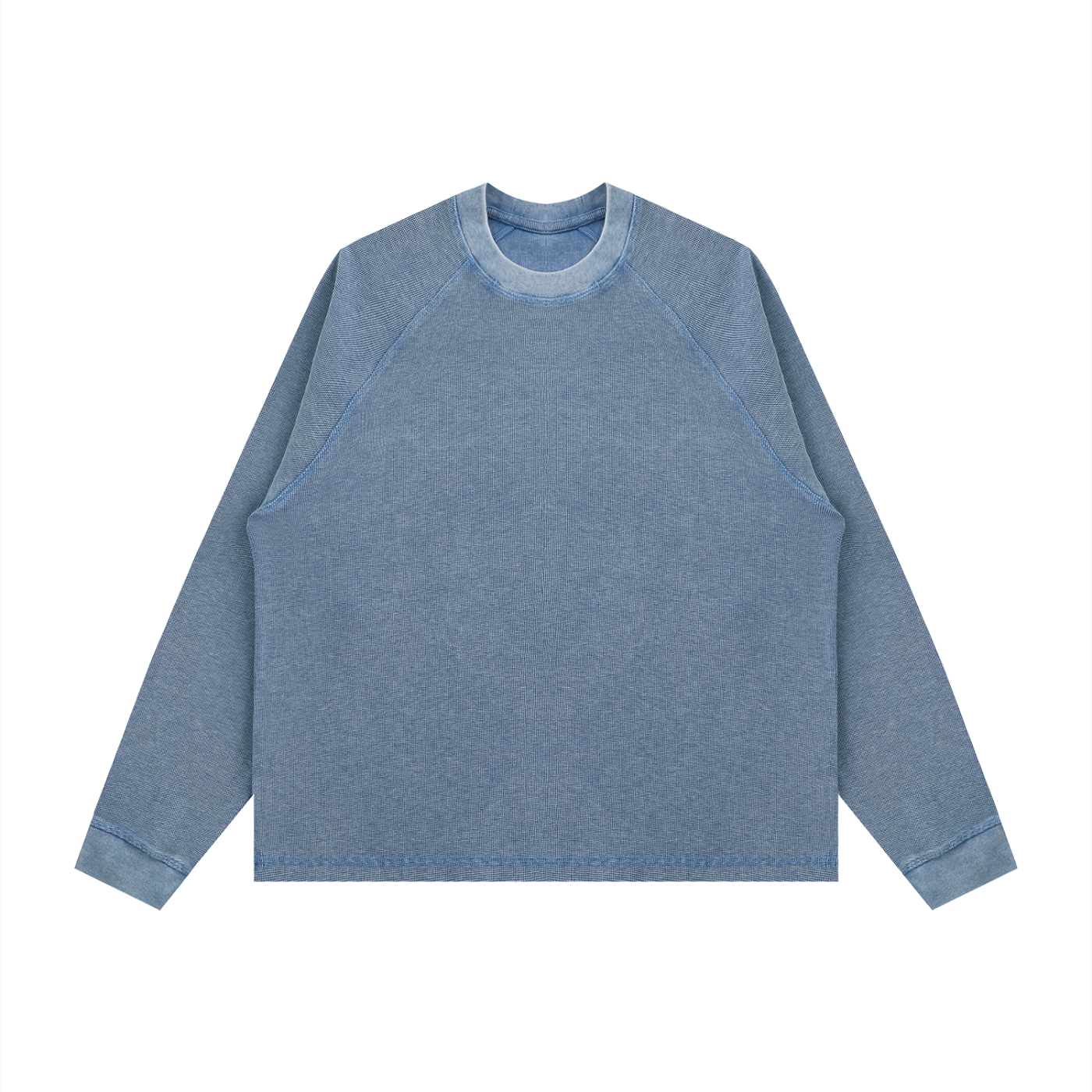 Trail Essential Waffle Crew | Lightweight Outdoor Sweatshirt