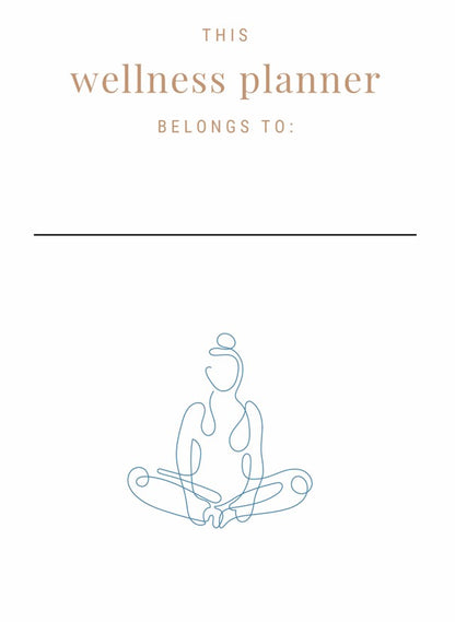 Printable-Health & Wellness Planning Workbook