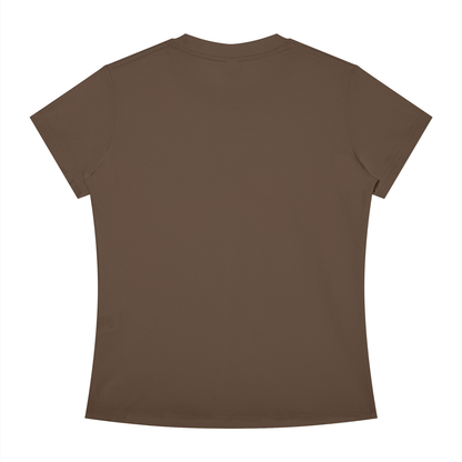 Trail Fit Essentials Classic Tee | Women's Premium Cotton Crewneck T-Shirt