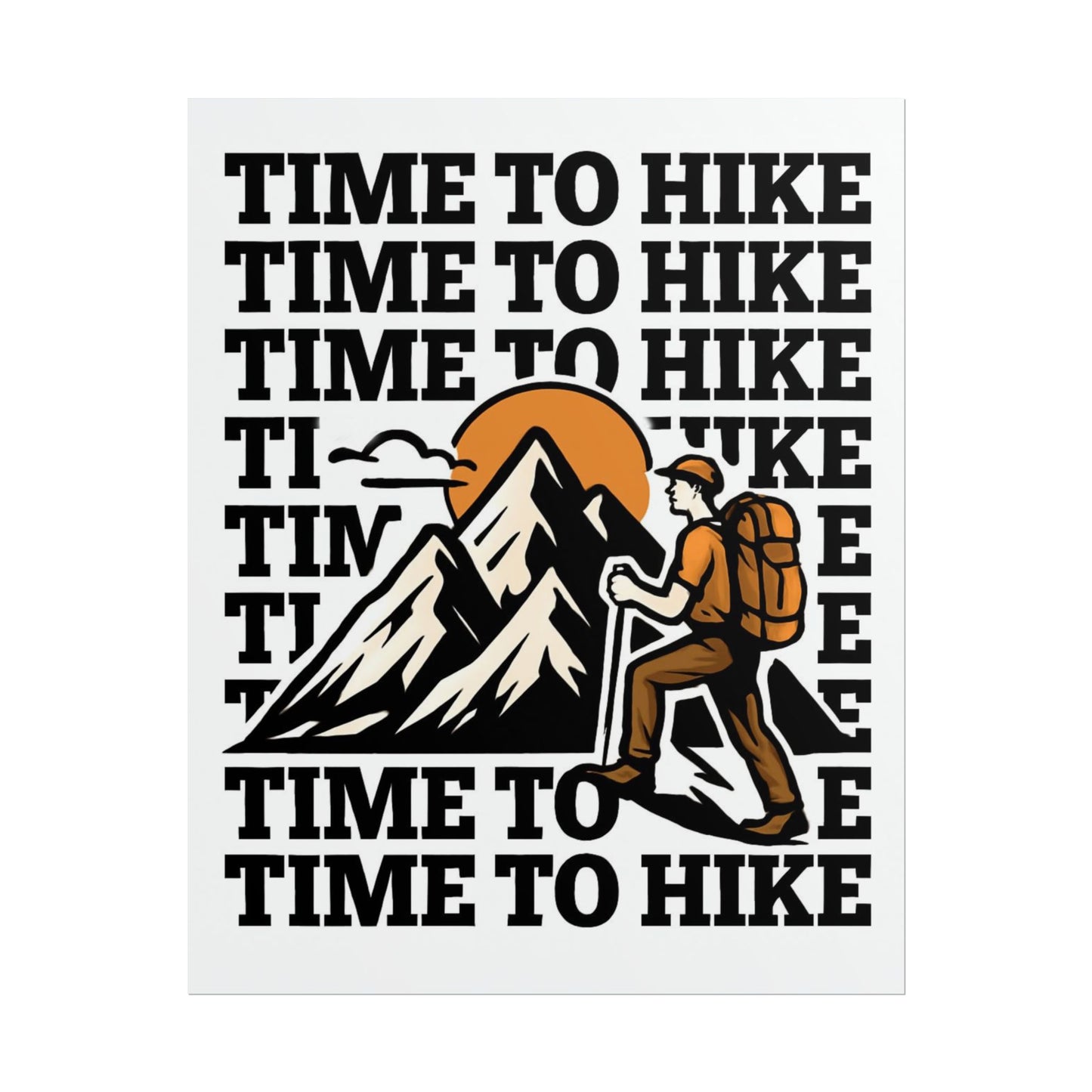 Time to Hike Poster