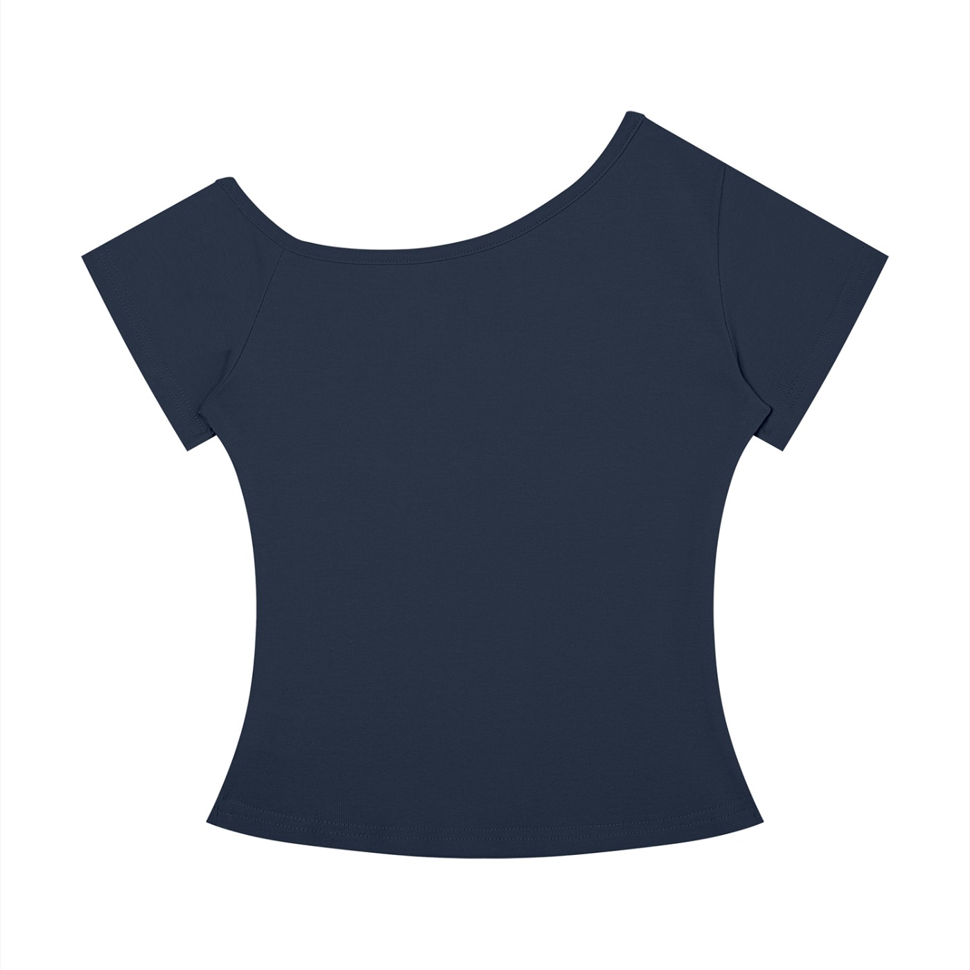 Trail Fit Essential Off-the-Shoulder Tee | Women's Ribbed Everyday Top
