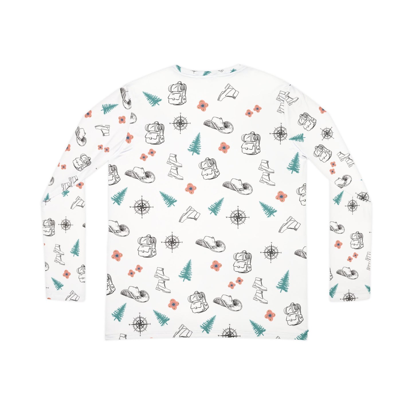 Hiking Gear All Over Print Women's Long Sleeve