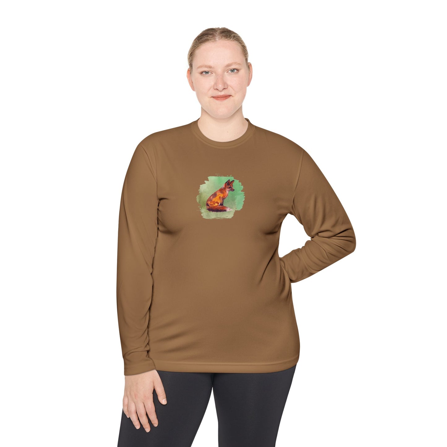 Fun & Foxy Long Sleeve Tee for Nature Lovers