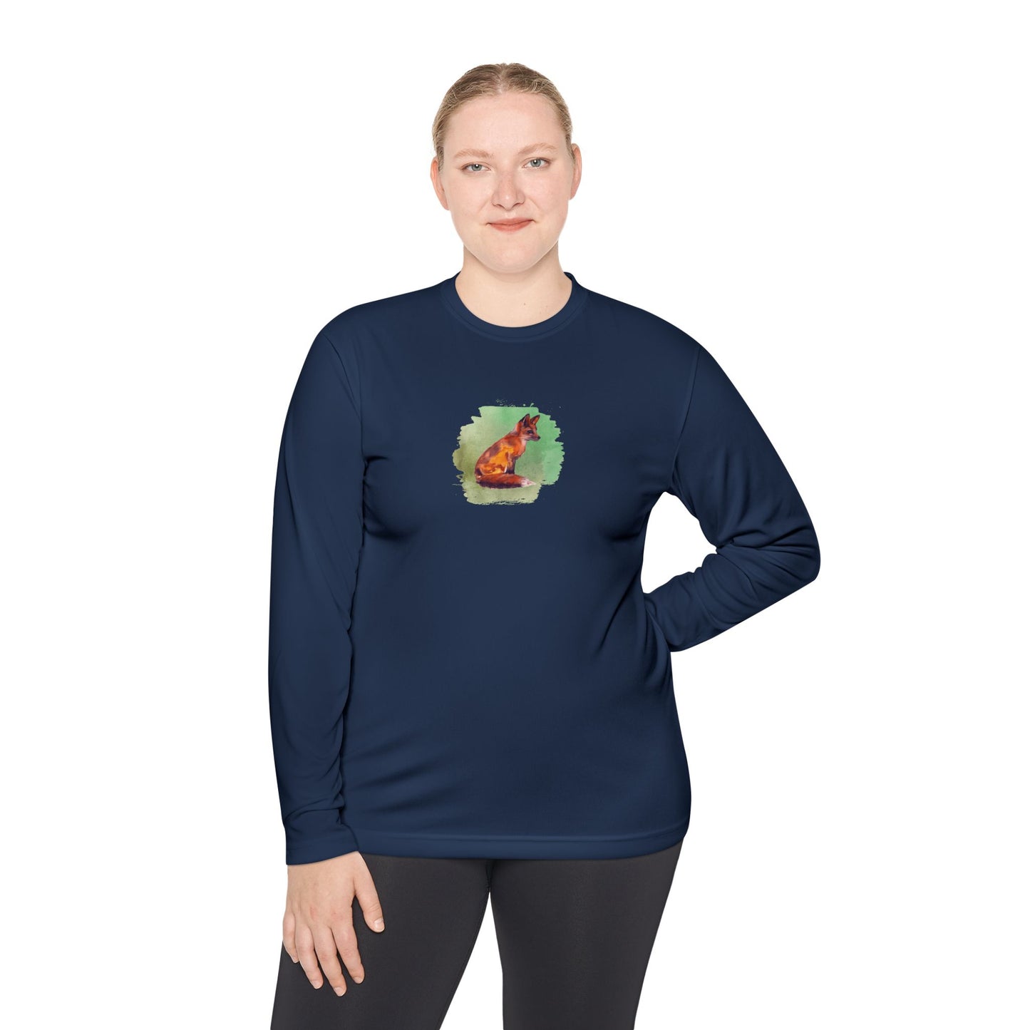 Fun & Foxy Long Sleeve Tee for Nature Lovers