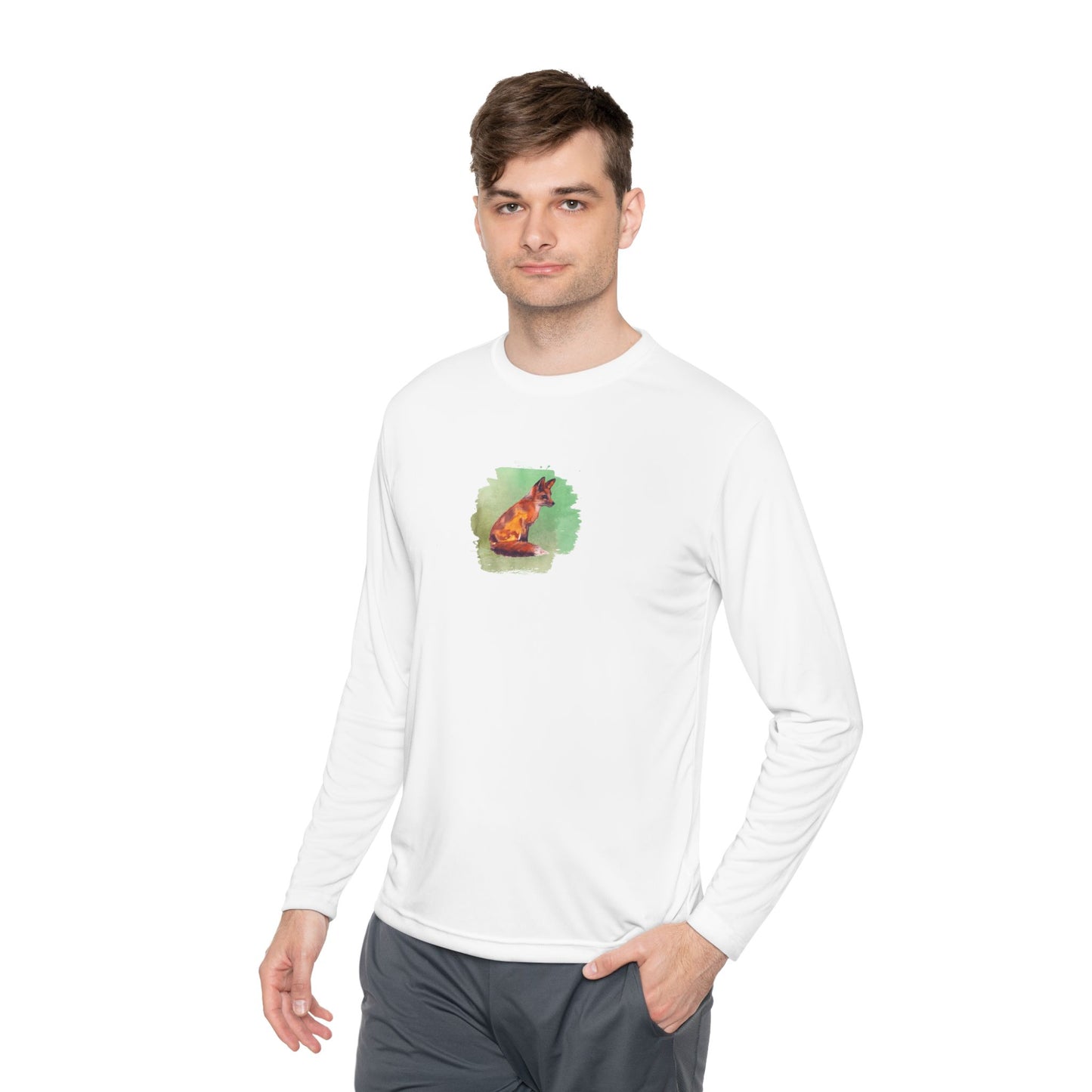 Fun & Foxy Long Sleeve Tee for Nature Lovers