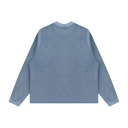 Trail Essential Waffle Crew | Lightweight Outdoor Sweatshirt