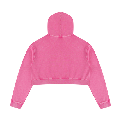 Trail Essential Vintage Wash Cropped Hoodie | Women's Heavyweight Cotton Pullover