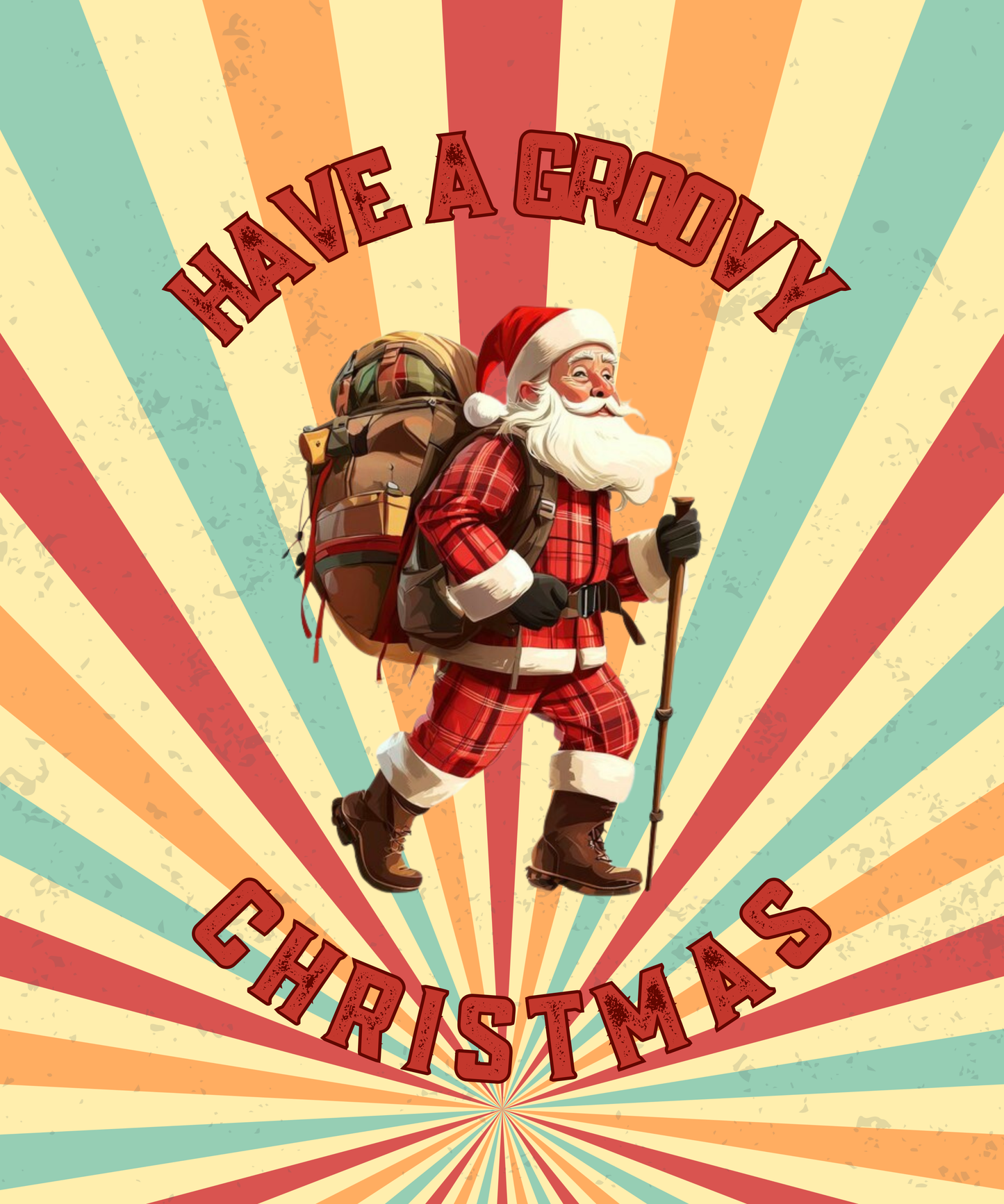 Have a Groovy Christmas Canvas