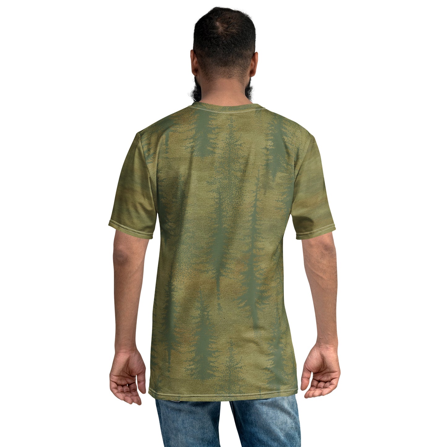 Tree Grunge All Over Print