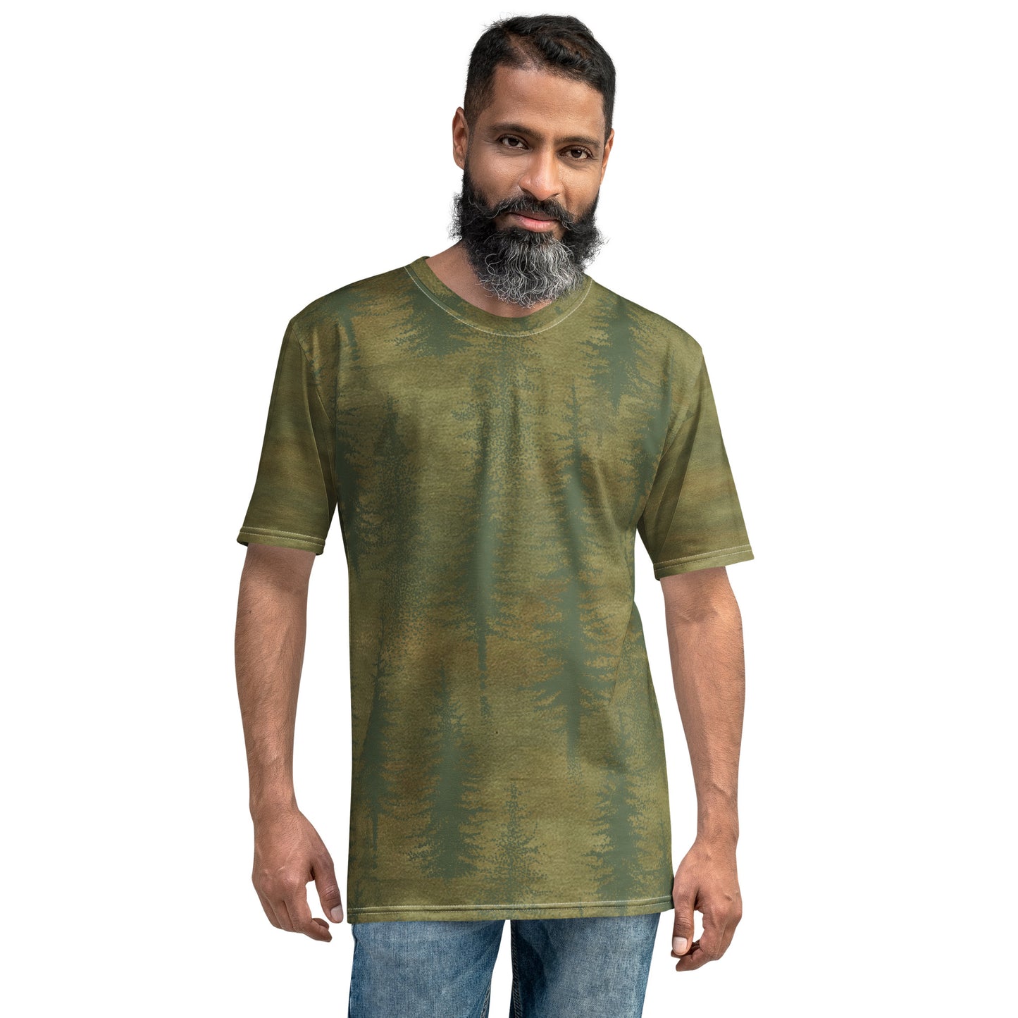 Tree Grunge All Over Print