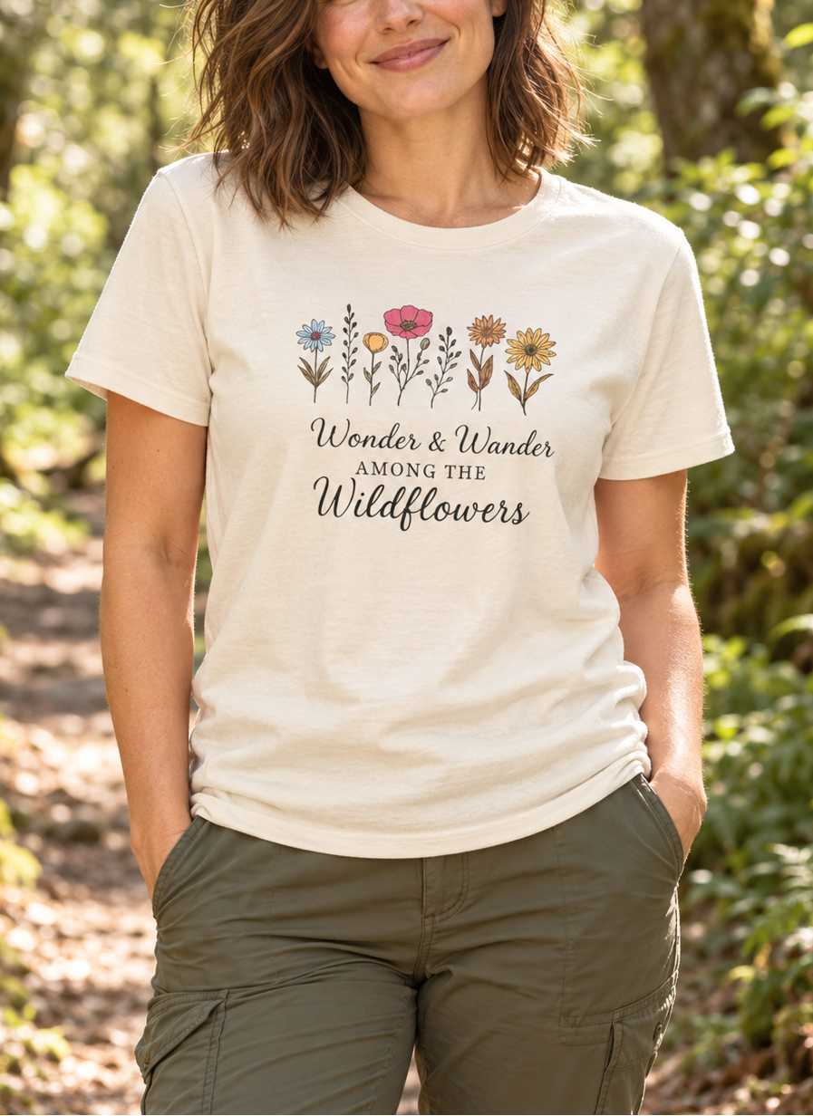 Wonder & Wander Womens Organic Cotton T-Shirt