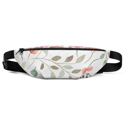 Floral Belt Bag for Women | Vintage Wildflower Fanny Pack