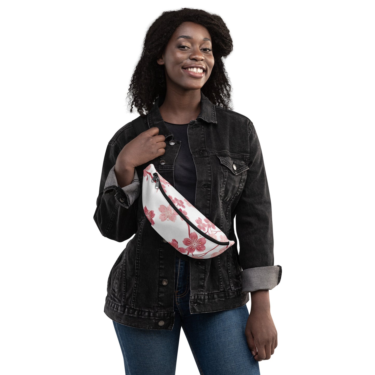 Cherry Blossom Belt Bag | Floral Fanny Pack for Women