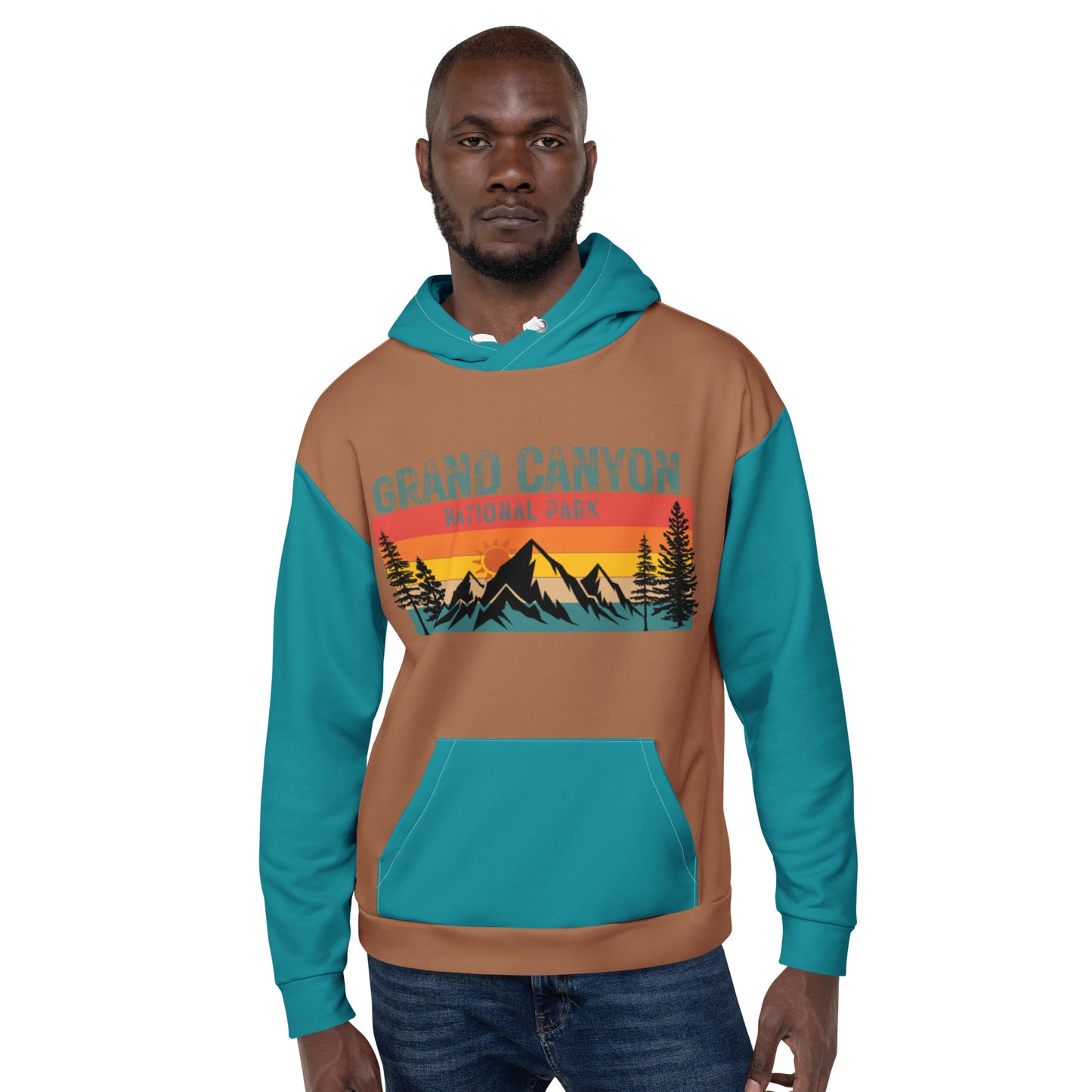 Grand Canyon National Park All Over Print Hoodie