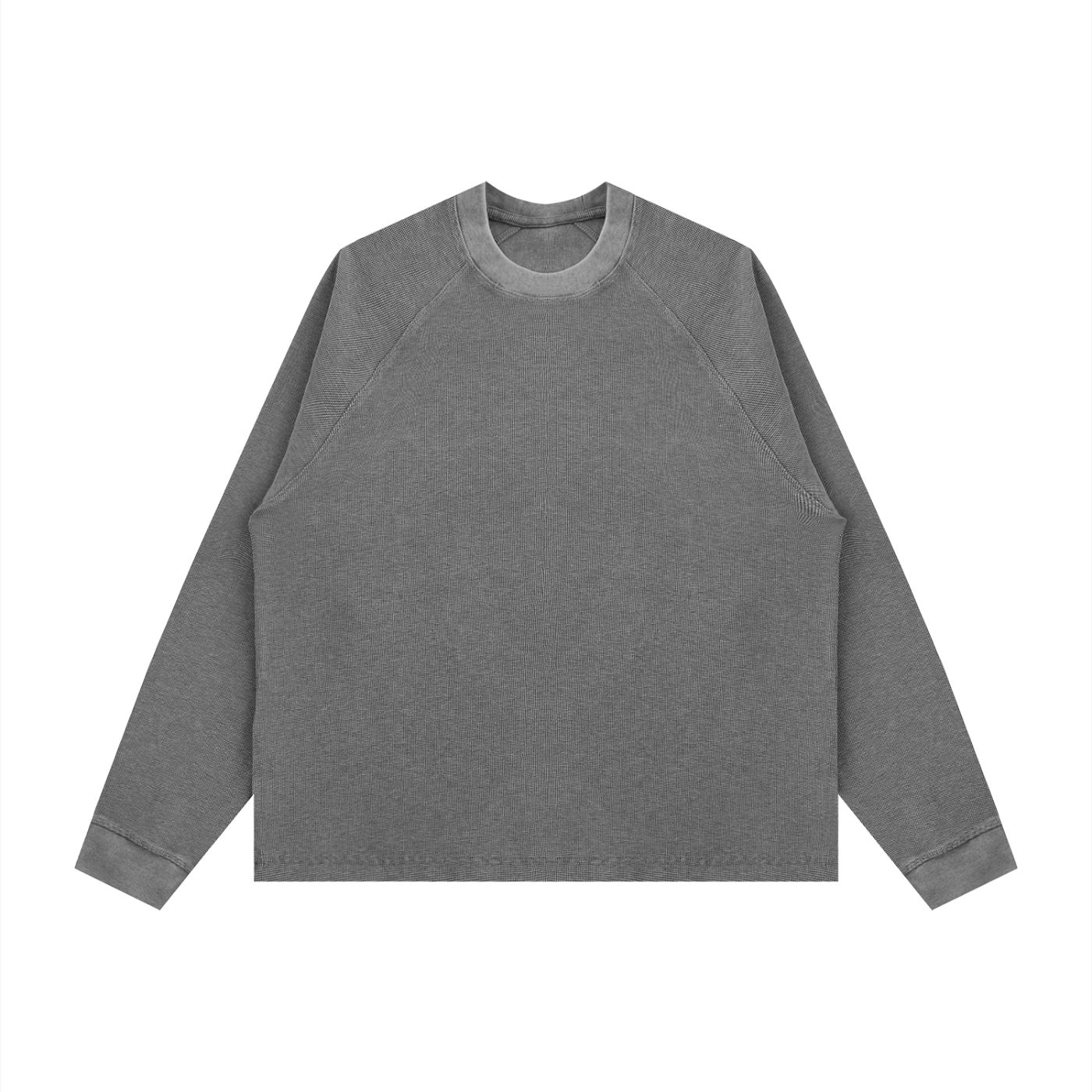 Trail Essential Waffle Crew | Lightweight Outdoor Sweatshirt