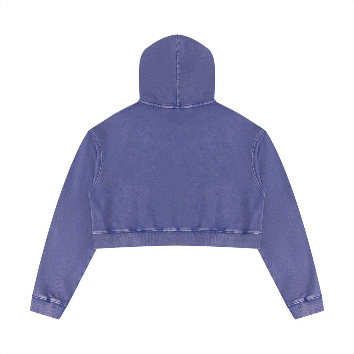 Trail Fit Essentials Vintage Wash Cropped Hoodie | Women's Heavyweight Cotton Pullover