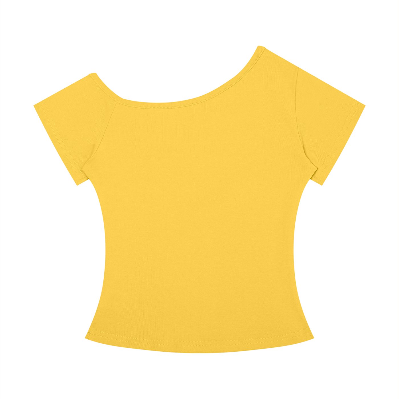 Trail Fit Essential Off-the-Shoulder Tee | Women's Ribbed Everyday Top