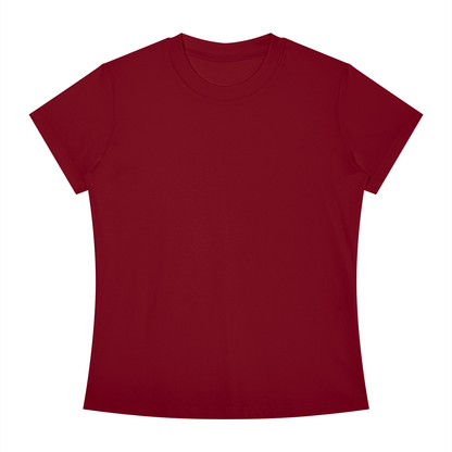Trail Fit Essentials Classic Tee | Women's Premium Cotton Crewneck T-Shirt