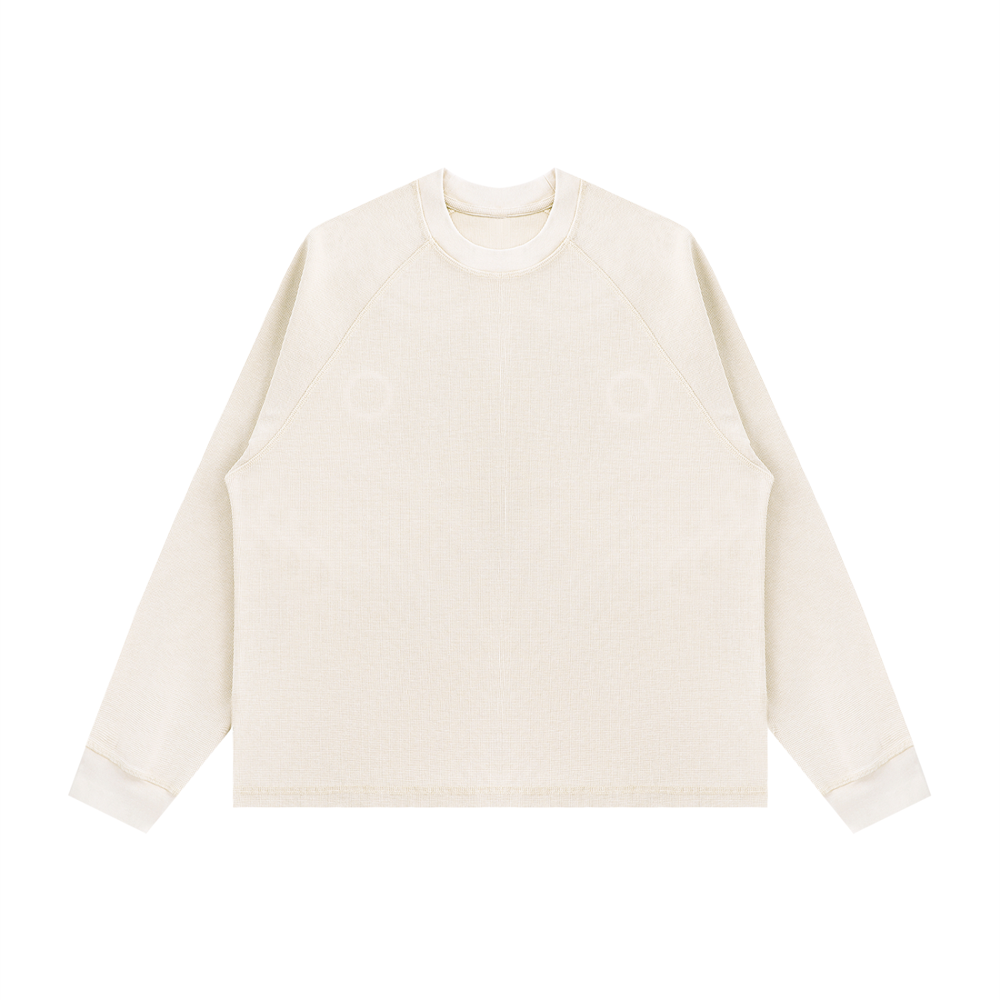 Trail Essential Waffle Crew | Lightweight Outdoor Sweatshirt