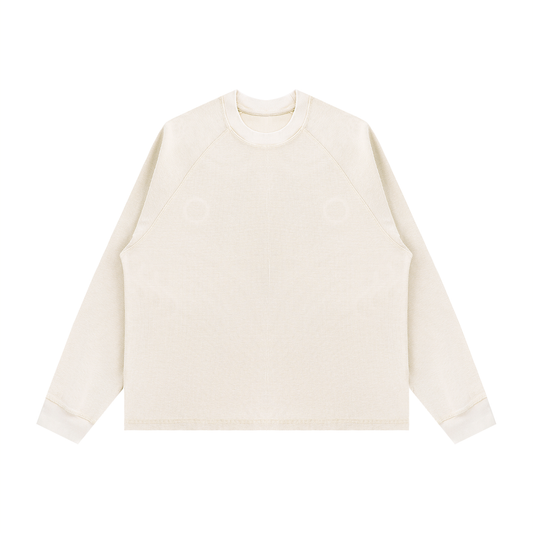 Trail Essential Waffle Crew | Lightweight Outdoor Sweatshirt