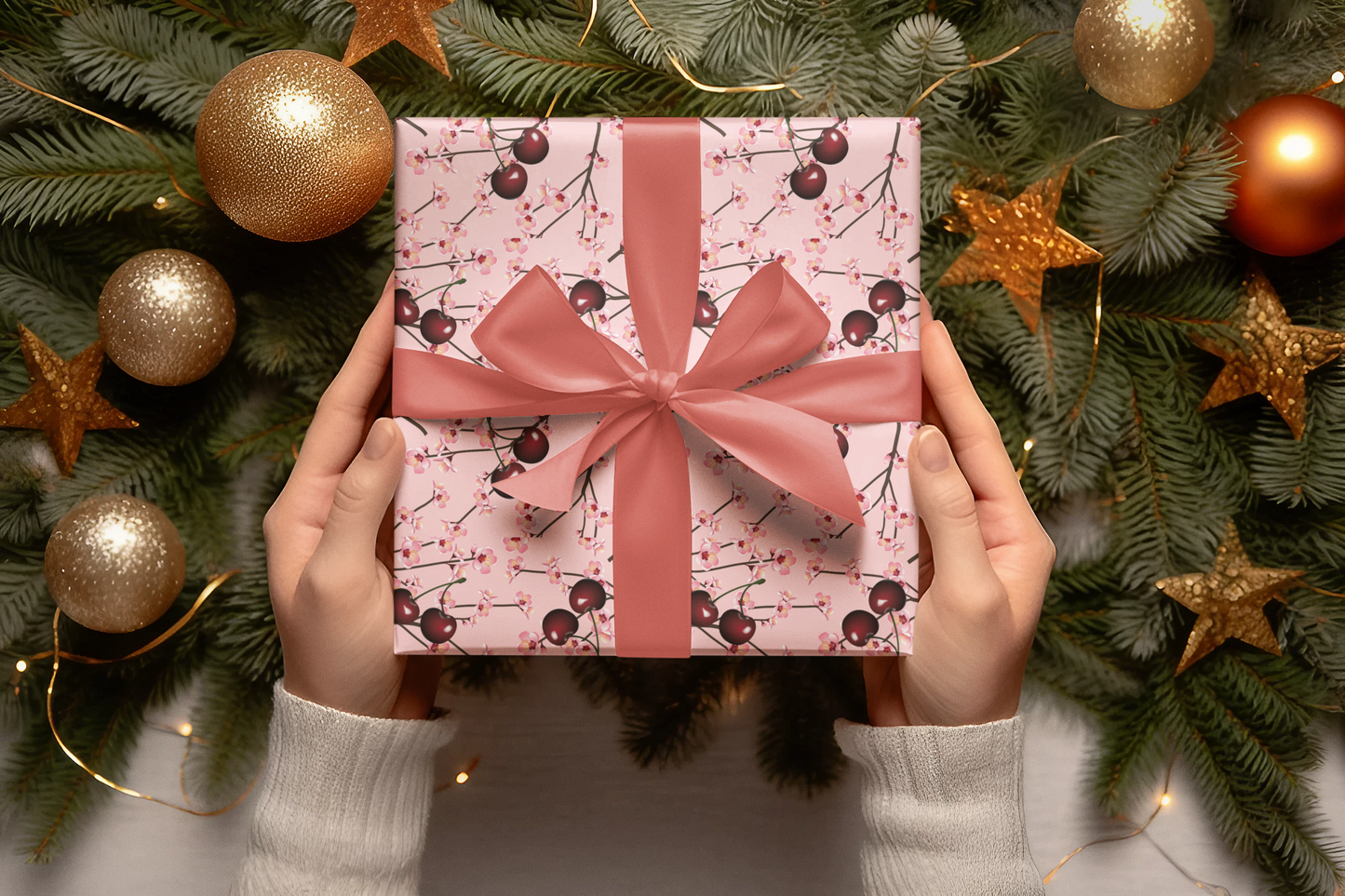 Cherry Blossom Wrapping Paper