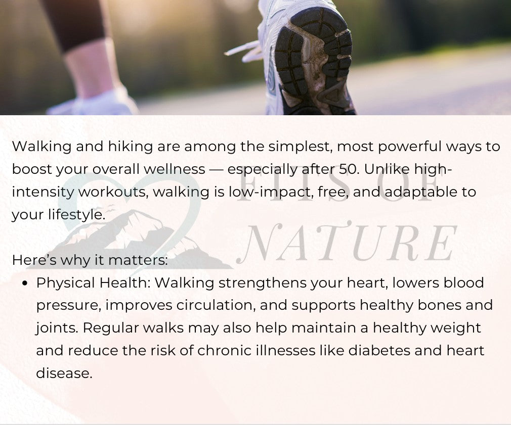 Beginners Guide & Worksheet- Walking after 50