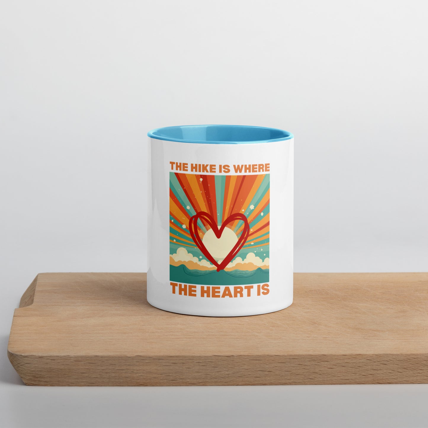 Hike is Where the Heart Is Coffee Mug