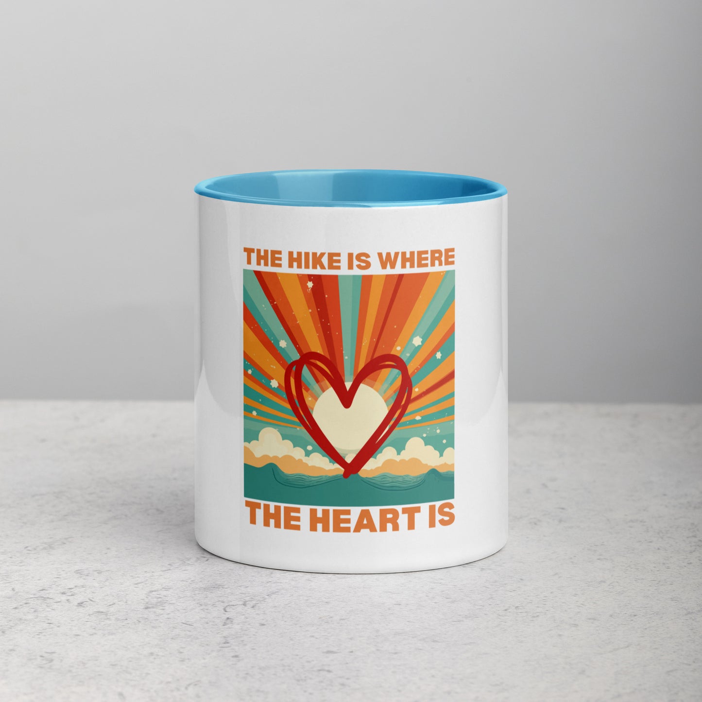 Hike is Where the Heart Is Coffee Mug