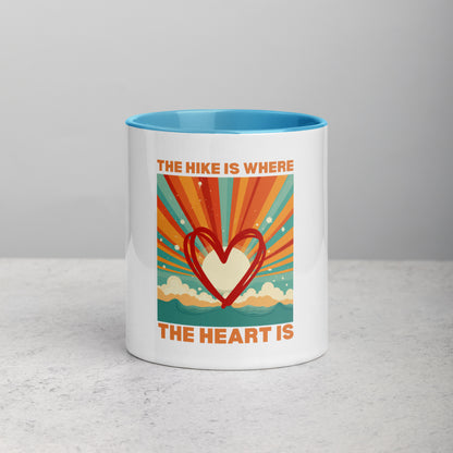 Hike is Where the Heart Is Coffee Mug
